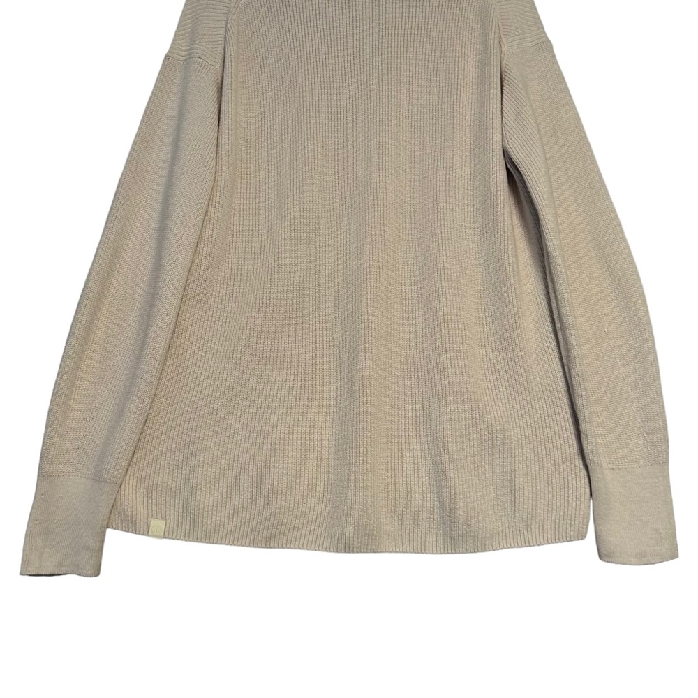 Lululemon | Merino Wool Blend Ribbed Crewneck Sweater White Opal Size 6 - Picture 8 of 14